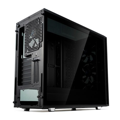 Fractal Design | Define S2 Vision - Blackout | Side window | E-ATX | Power supply included No | ATX - 6